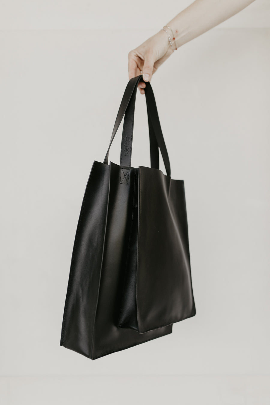 Double Shopper | Black Pure