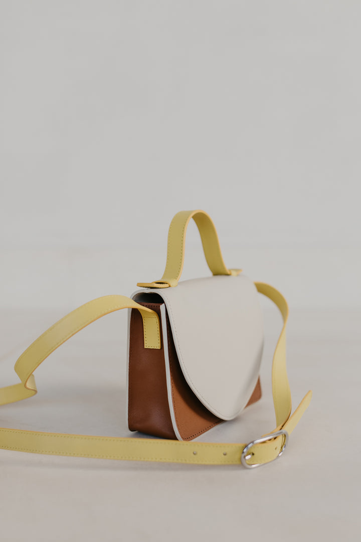 Micro Briefcase | Tricolor Limon