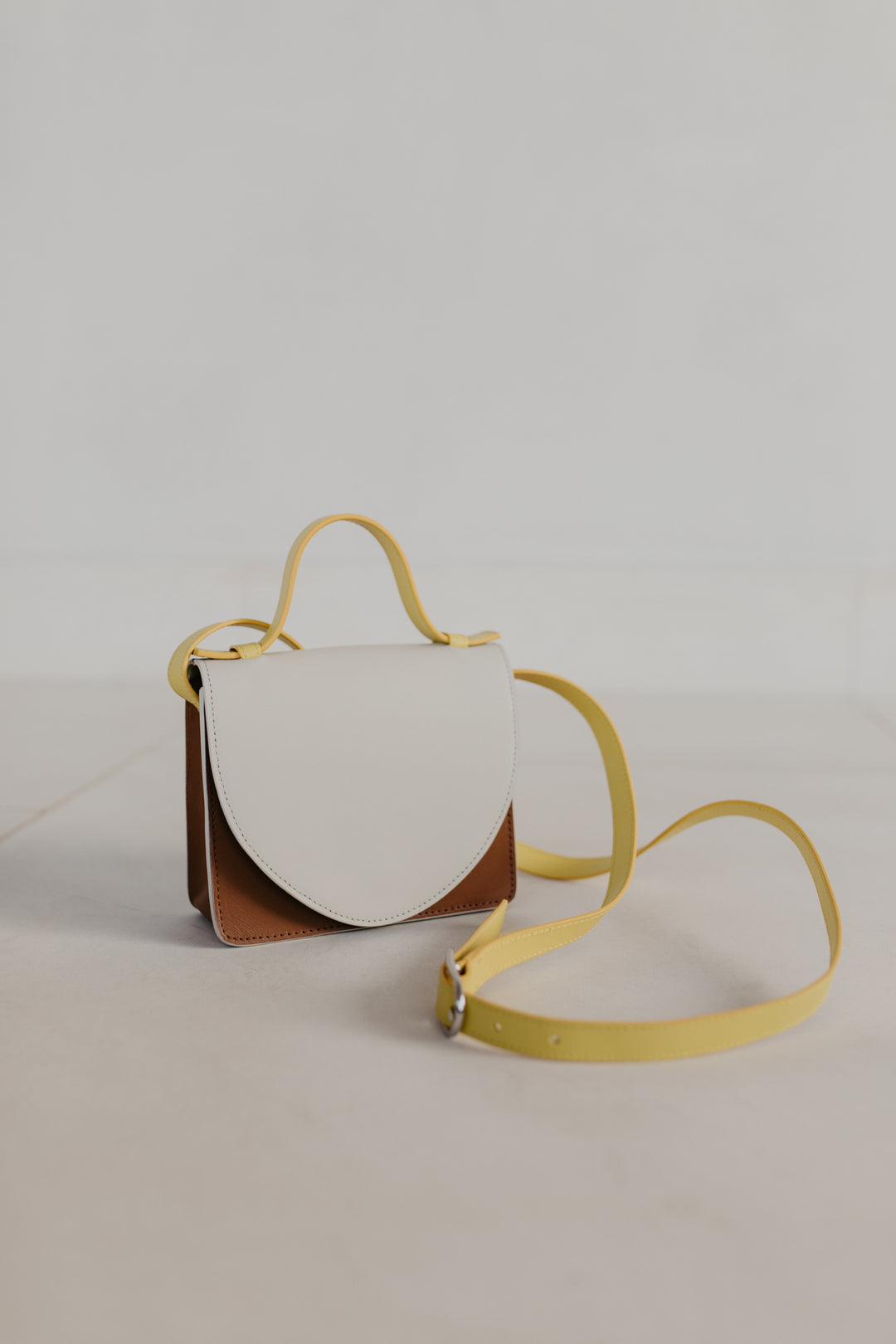 Micro Briefcase | Tricolor Limon