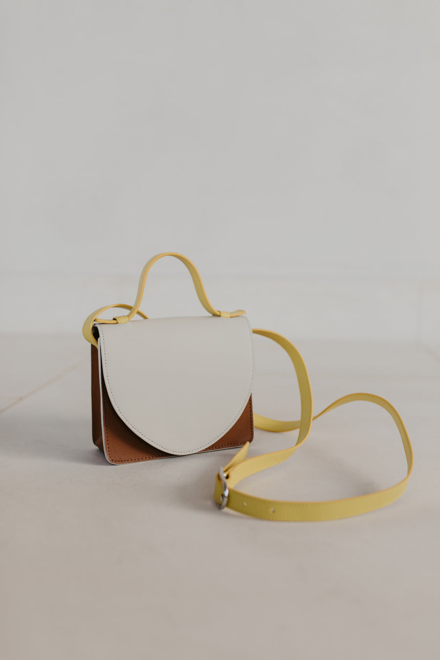 Micro Briefcase | Tricolor Limon