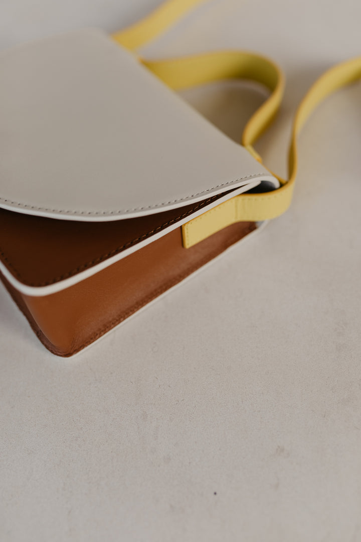 Micro Briefcase | Tricolor Limon