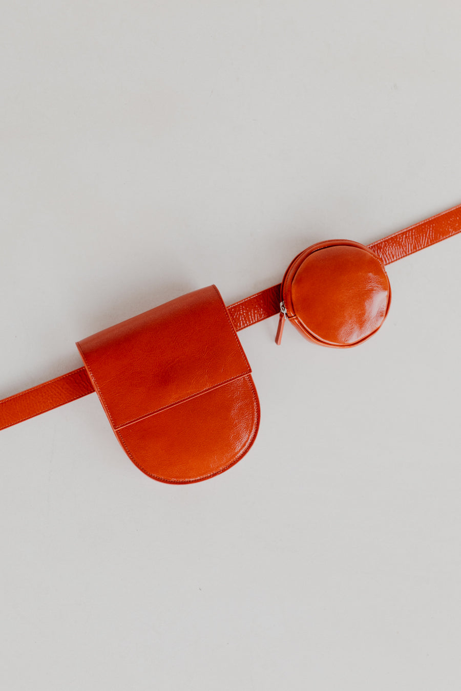 Belt Bag: Belt XL Garnet + Half Moon Garnet + Pastille Garnet