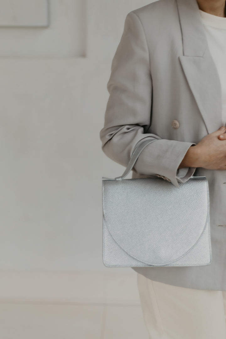 Bridal Collection | Mini Briefcase Silver