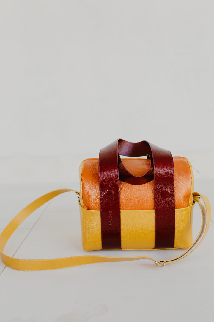 Mini Bowling Bag | Tricolor Stone