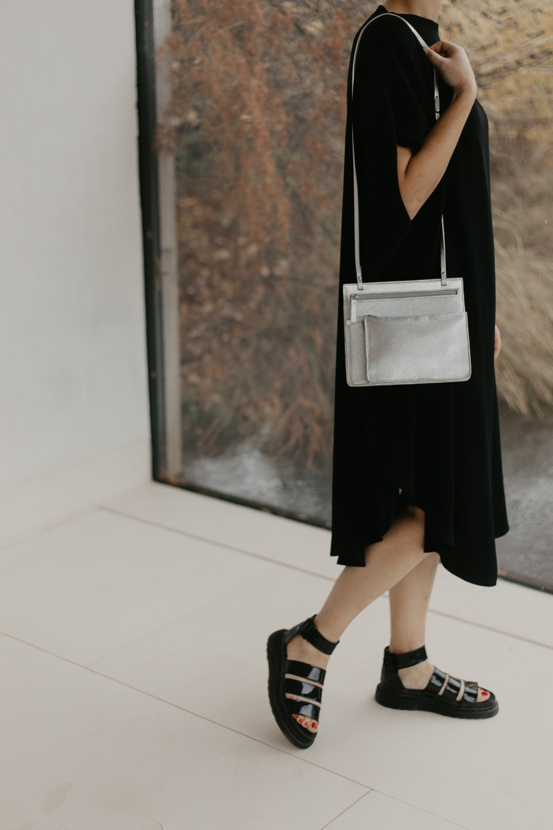 Bridal Collection | Double Pouch Silver