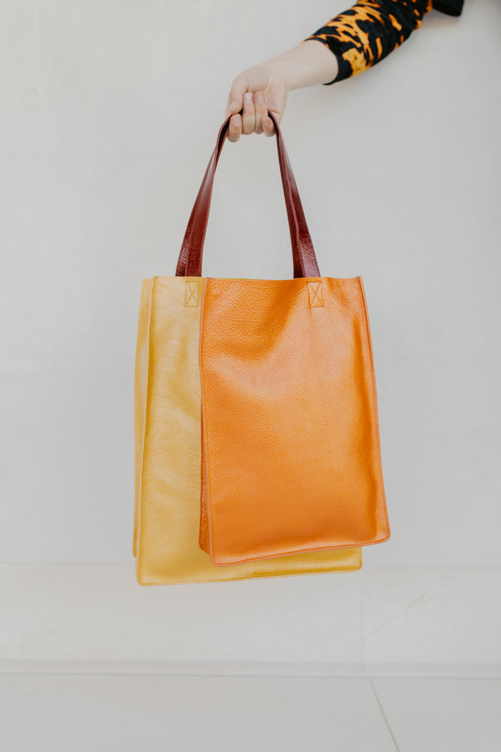 Double Shopper | Tricolor Stone