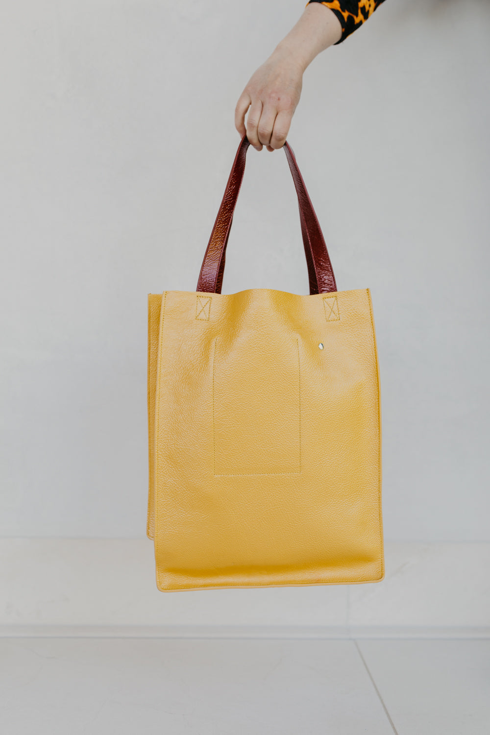 Double Shopper | Tricolor Stone