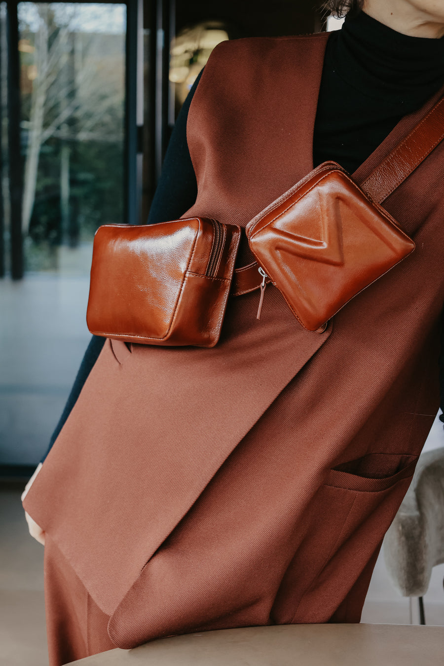 Belt Bag: Belt XL Quarts + Trapezium Quarts + Mini M Quarts