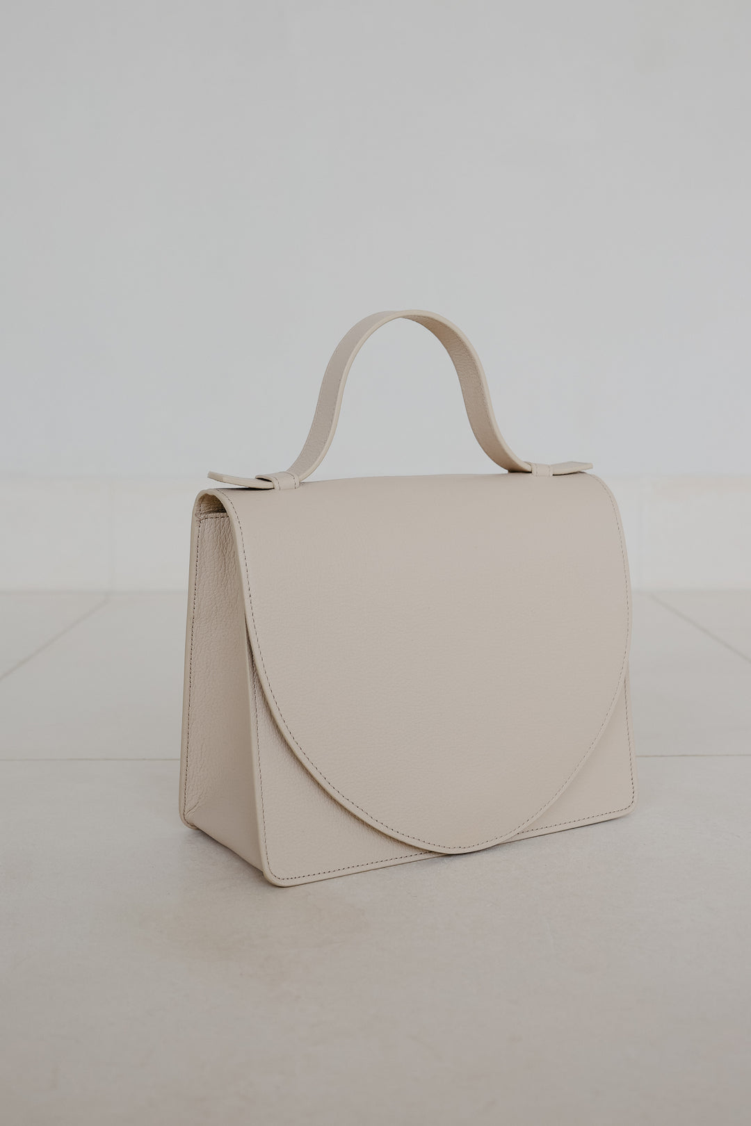 Mini Briefcase | Sand Structured