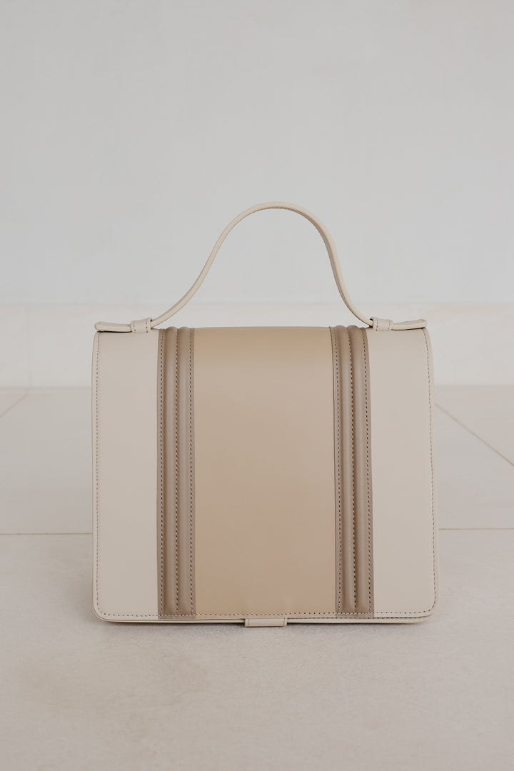 Mini Briefcase Doublé | Combi Beige