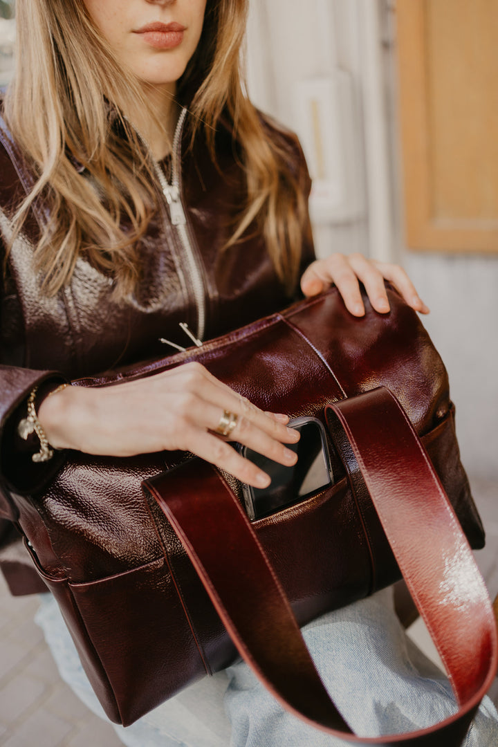 Bowling Bag XL | Ruby