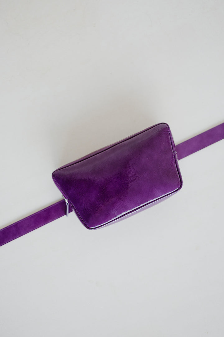 Belt Bag: Belt XL Grape Stone + Trapezium Grape Stone