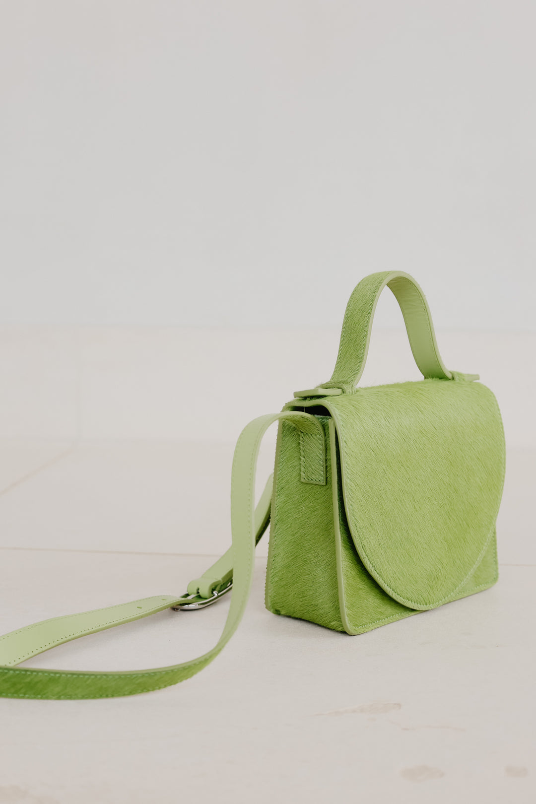 Micro Briefcase | Lime Fur