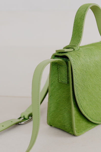 Micro Briefcase | Lime Fur