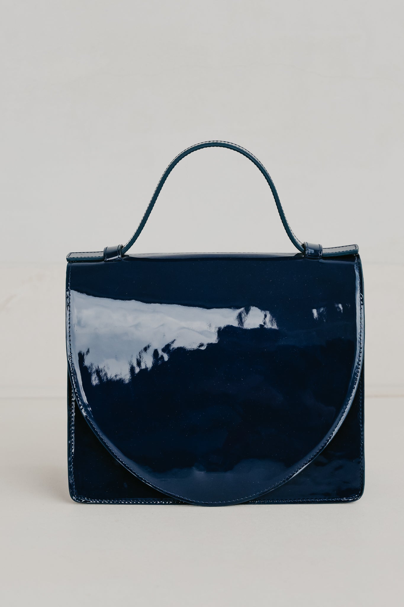 Mini Briefcase | Marine Laqué