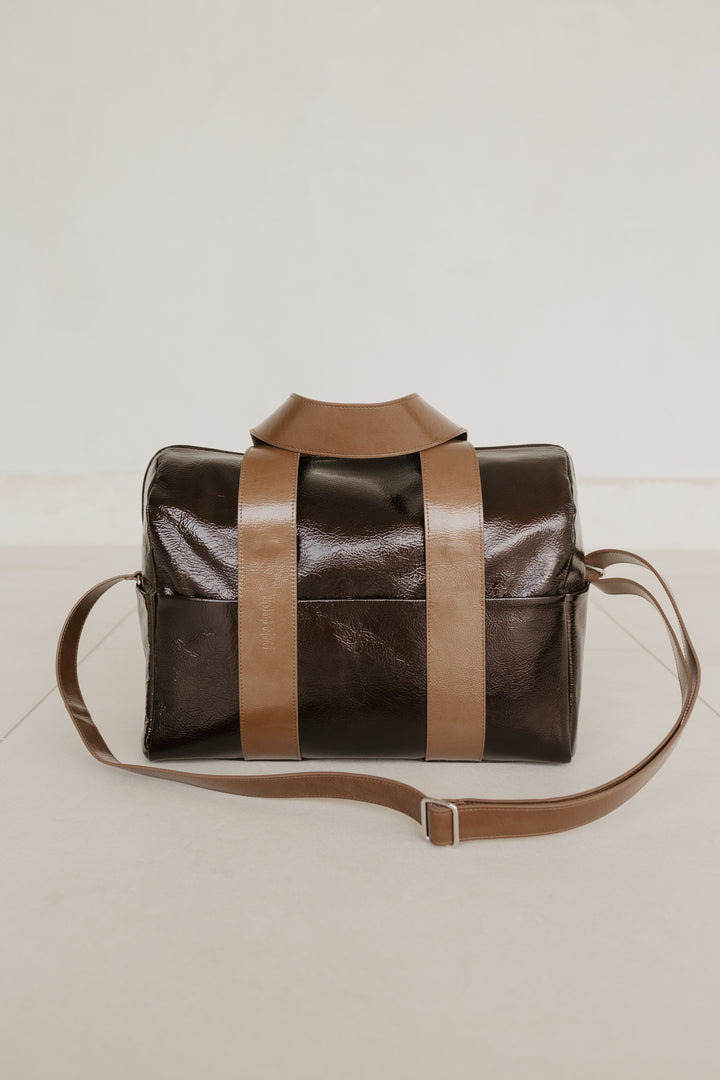 Bowling Bag XL | Chocolate / Biscuit Stone