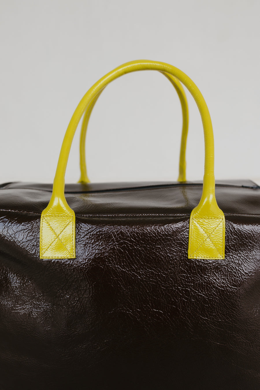 Grocery Bag | Chocolate / Limon Stone