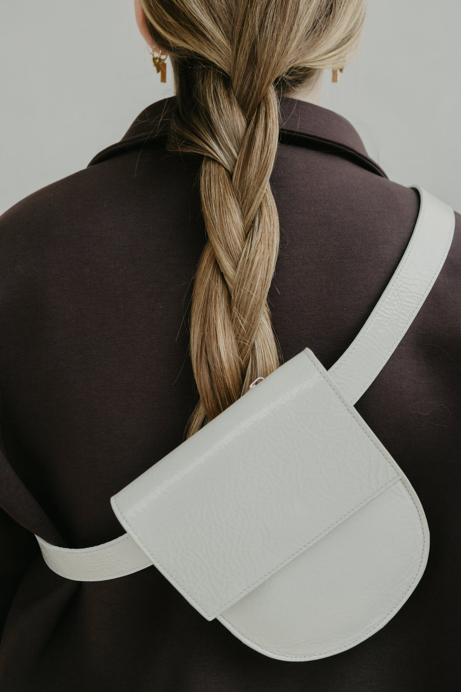 Belt Bag: Belt XL Pearl + Half Moon Pearl