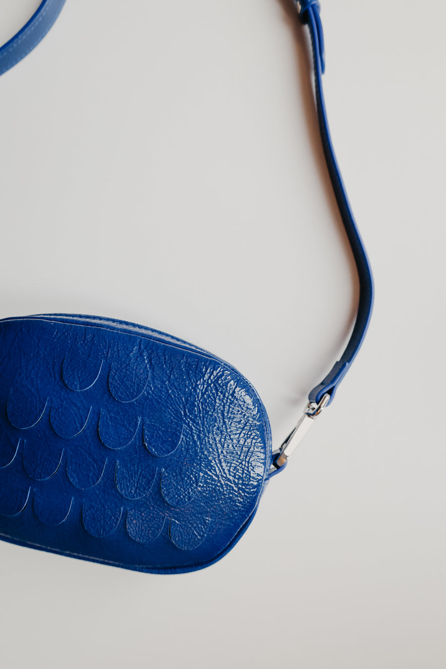 Oval Mini Bag | Sapphire