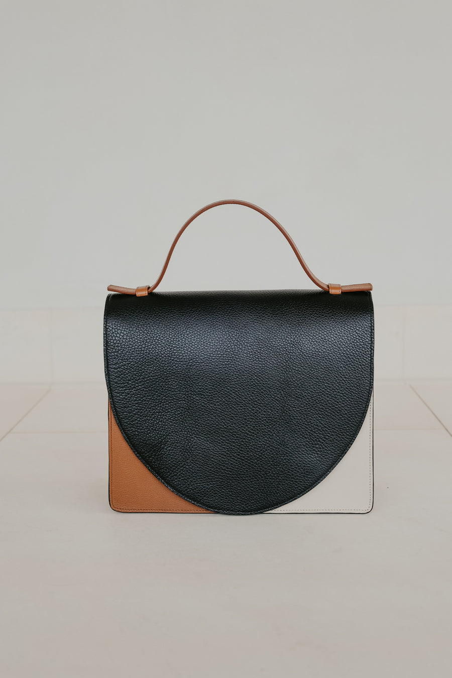 Midi Briefcase 1.0 | Tricolor Classic Structured