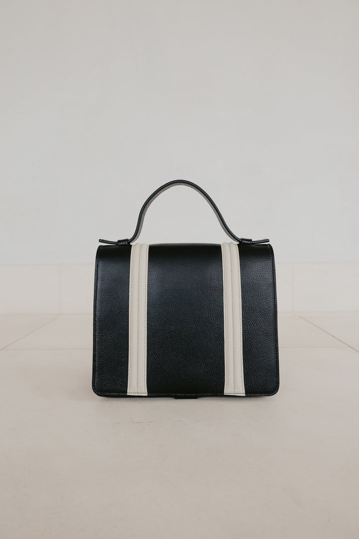Mini Briefcase Doublé | Tricolor Structured