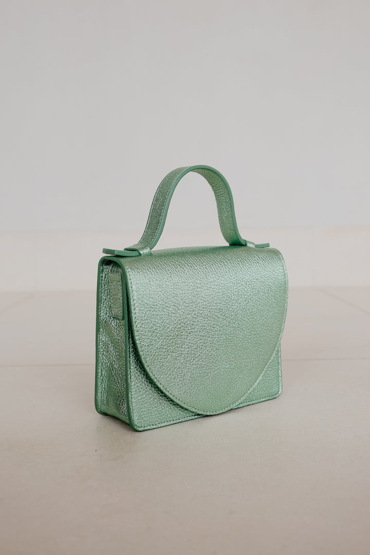 Bridal Collection  | Micro Briefcase Green Shimmer