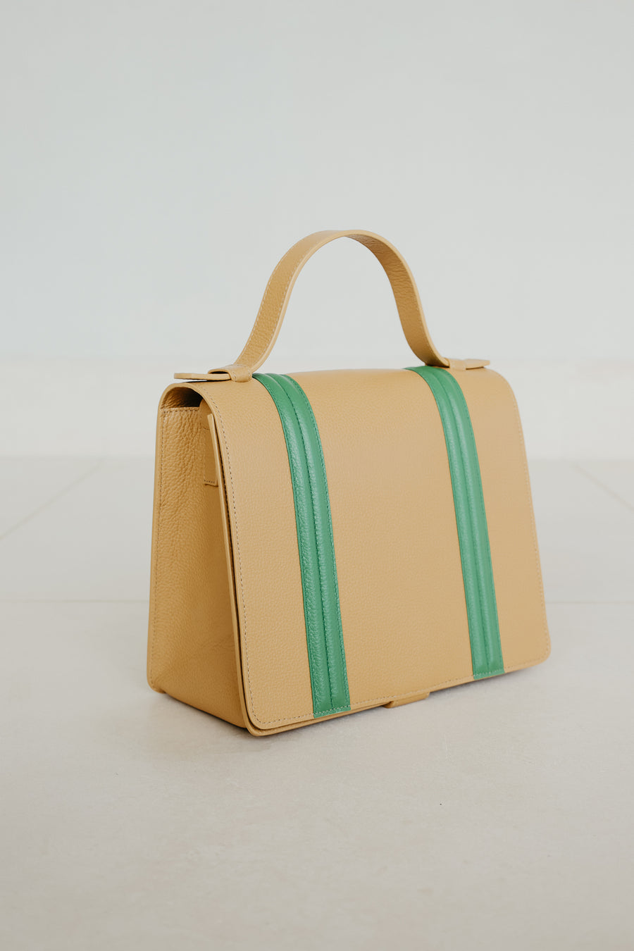 Mini Briefcase Doublé | Playa / Grass Structured