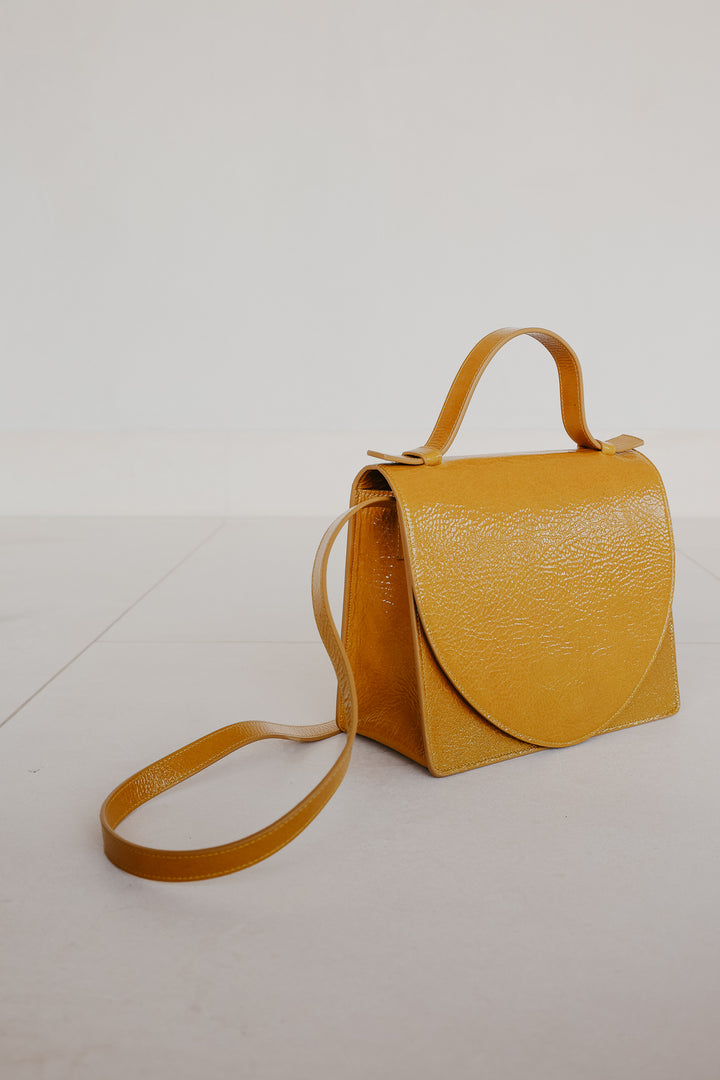 Mini Briefcase | Citrine