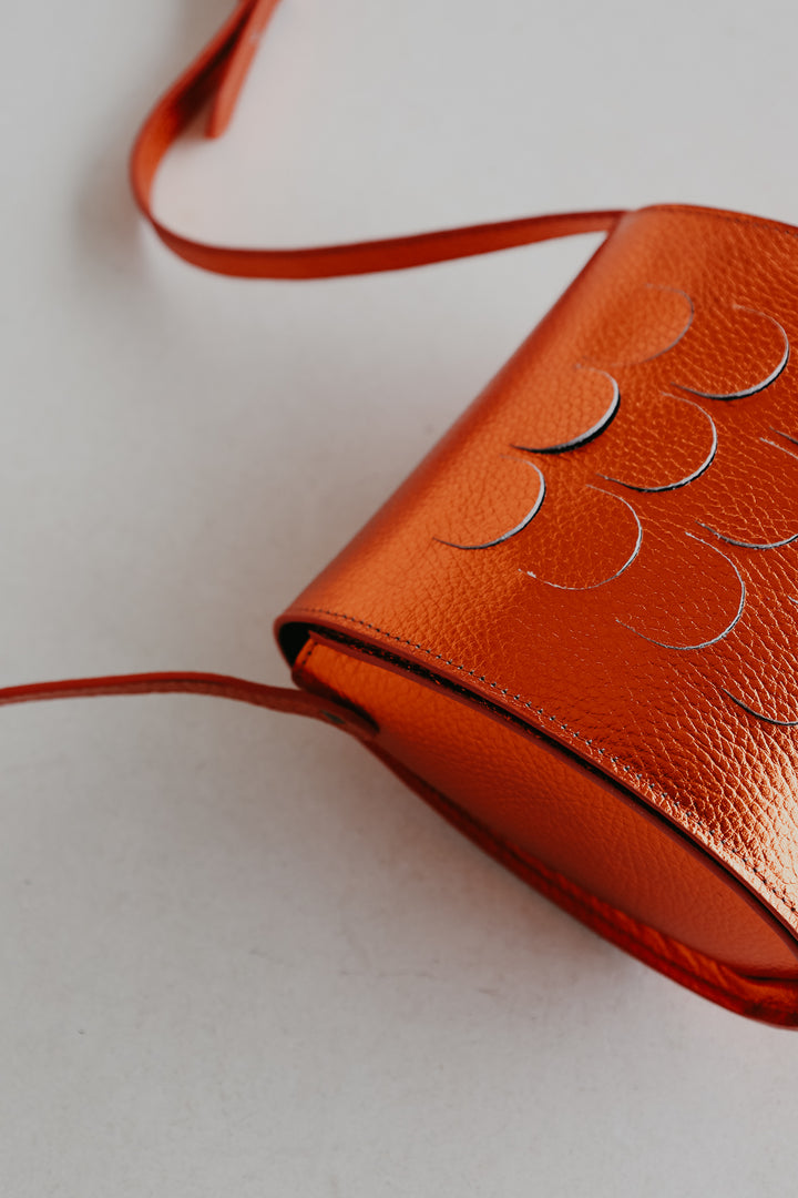 Mini Scales | Naranja Shimmer structured