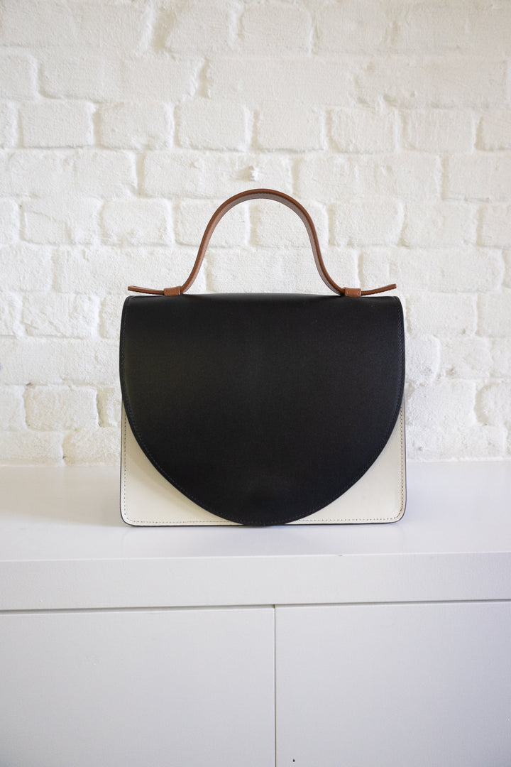 SS. Mini Briefcase Tricolor White