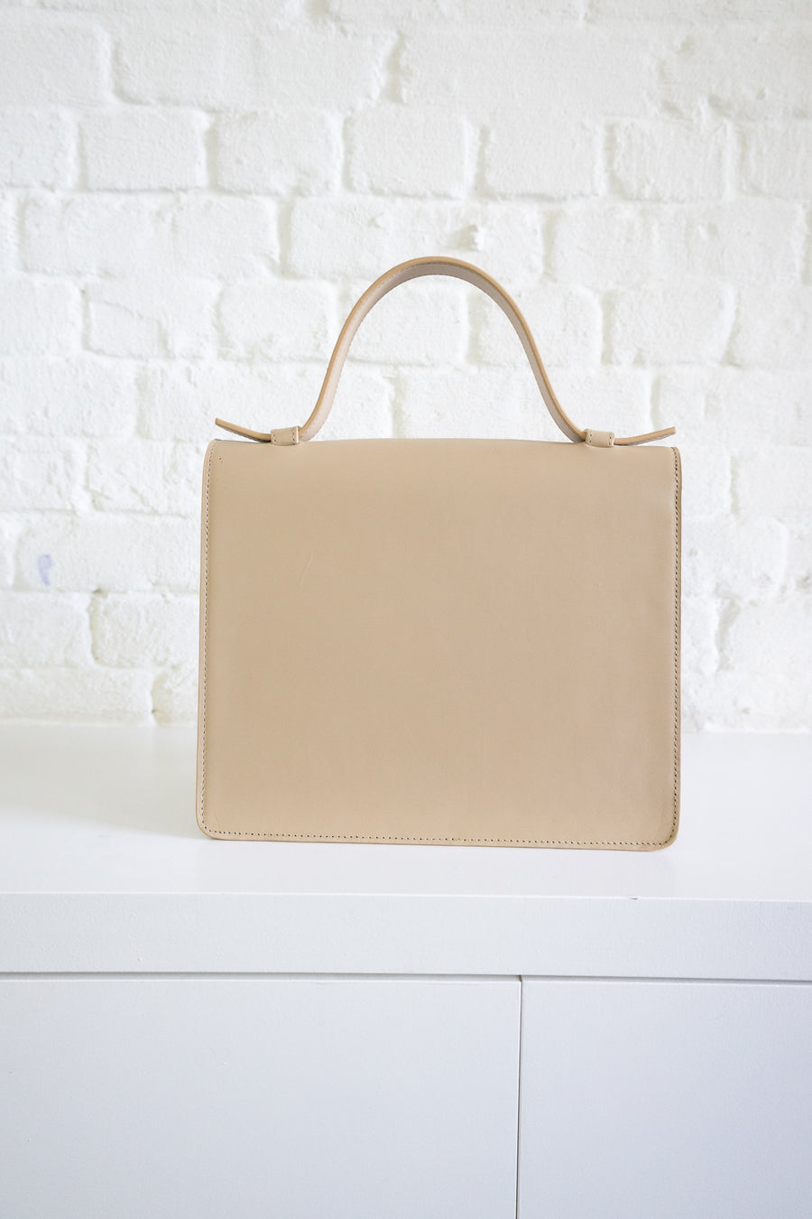 SS. Mini Briefcase Beige I