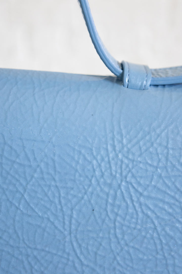 SS. Mini Briefcase Bleu Ciel Stone