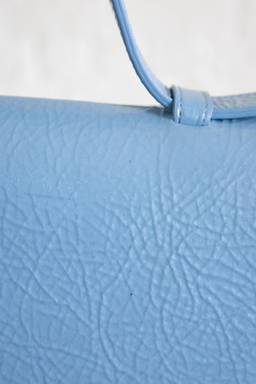 SS. Mini Briefcase Bleu Ciel Stone