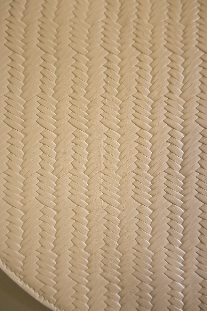 SS. Mini Briefcase Beige Woven