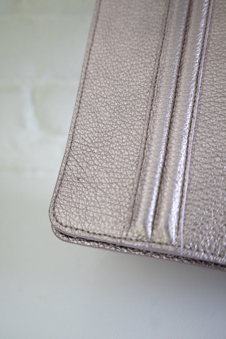 SS. Mini Briefcase Doublé Violet Shimmer