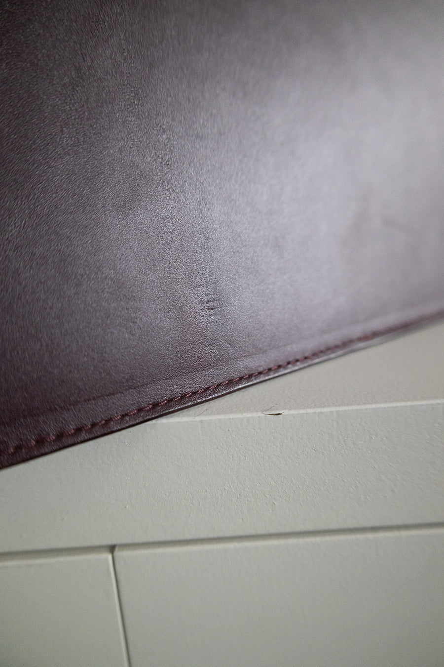 SS. Midi Briefcase Scales Burgundy