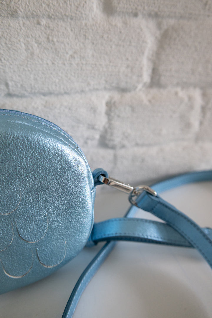 SS. Oval Mini Bag bay Blue Shimmer