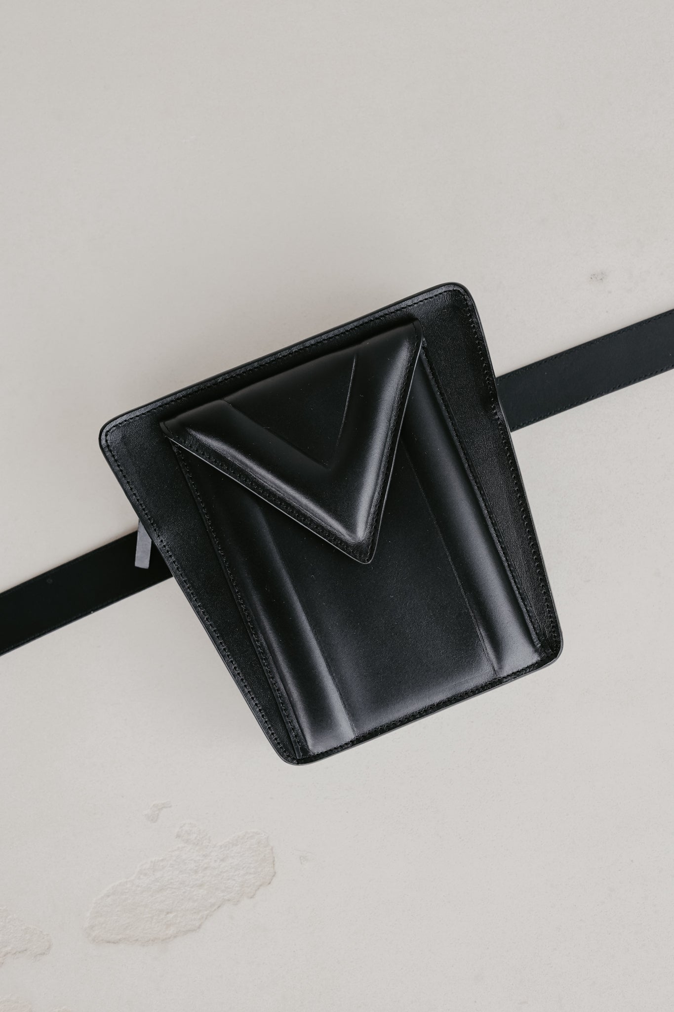 Belt Bag: Belt XL Black Pure + Trapezium M Black Pure