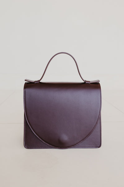 Mini Briefcase | Burgundy Pure