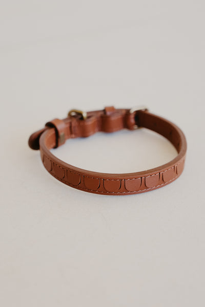 Collar Scales | Dark Cognac