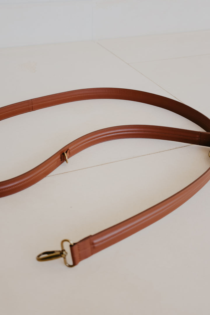 Leash Doublé | Dark Cognac