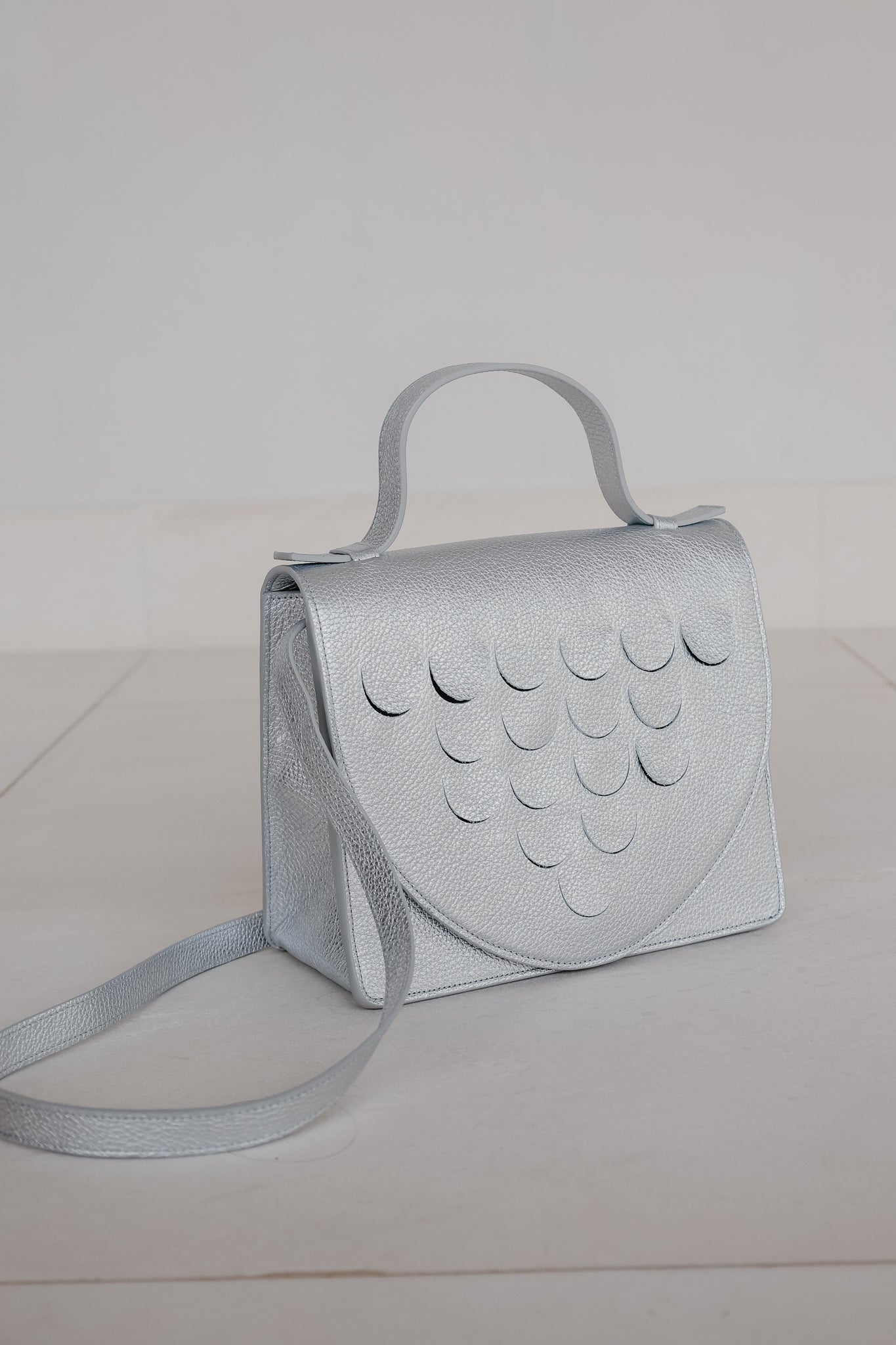 Bridal Collection | Mini Briefcase Scales Silver