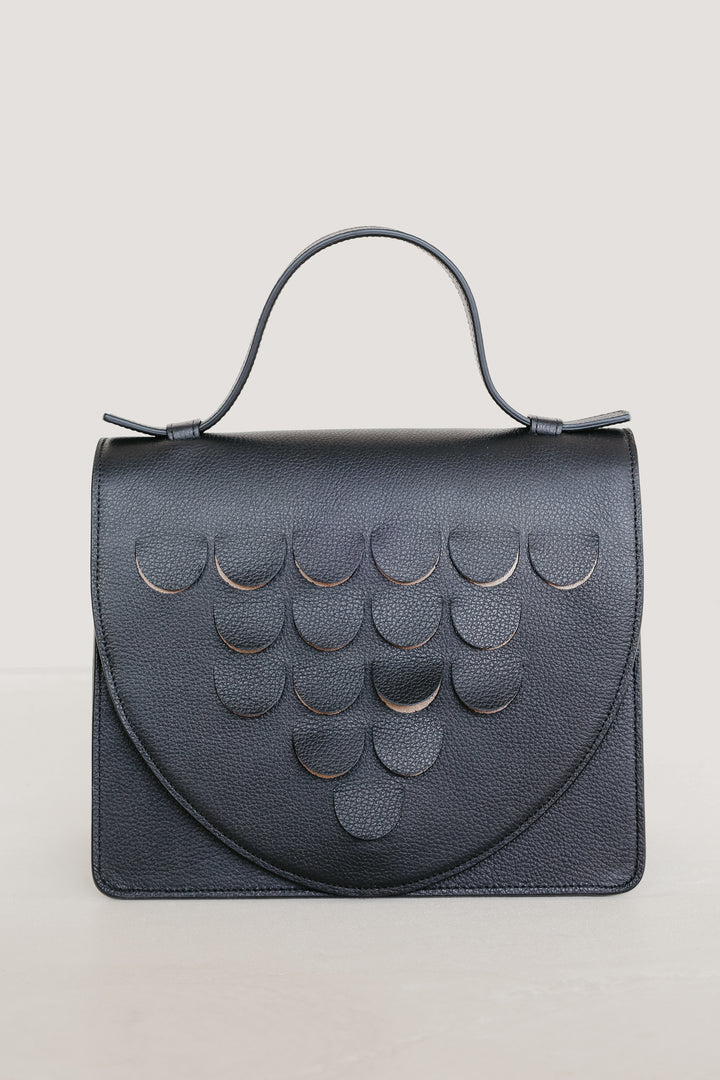 Mini Briefcase Scales | Black Structured