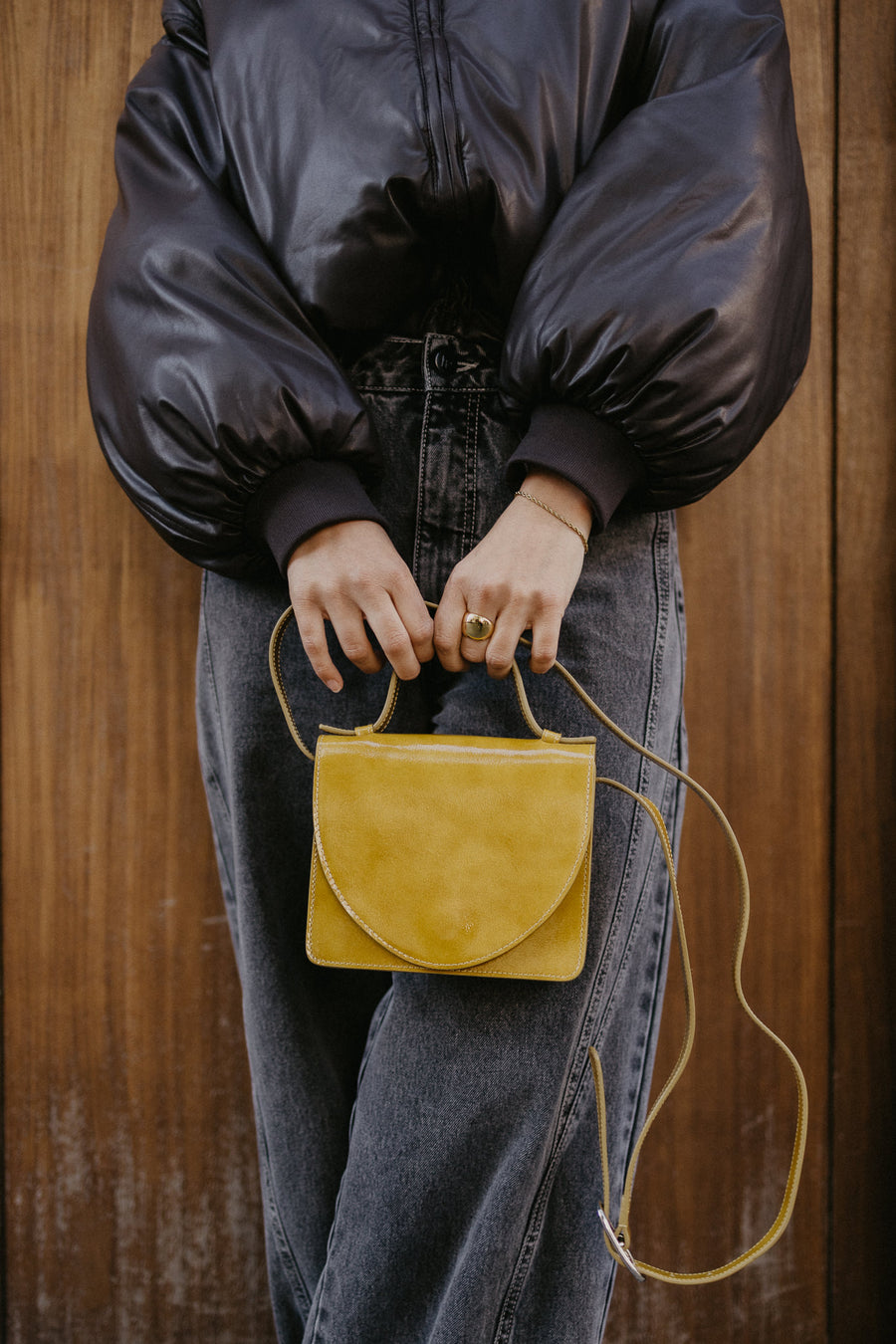 Micro Briefcase | Pear Stone