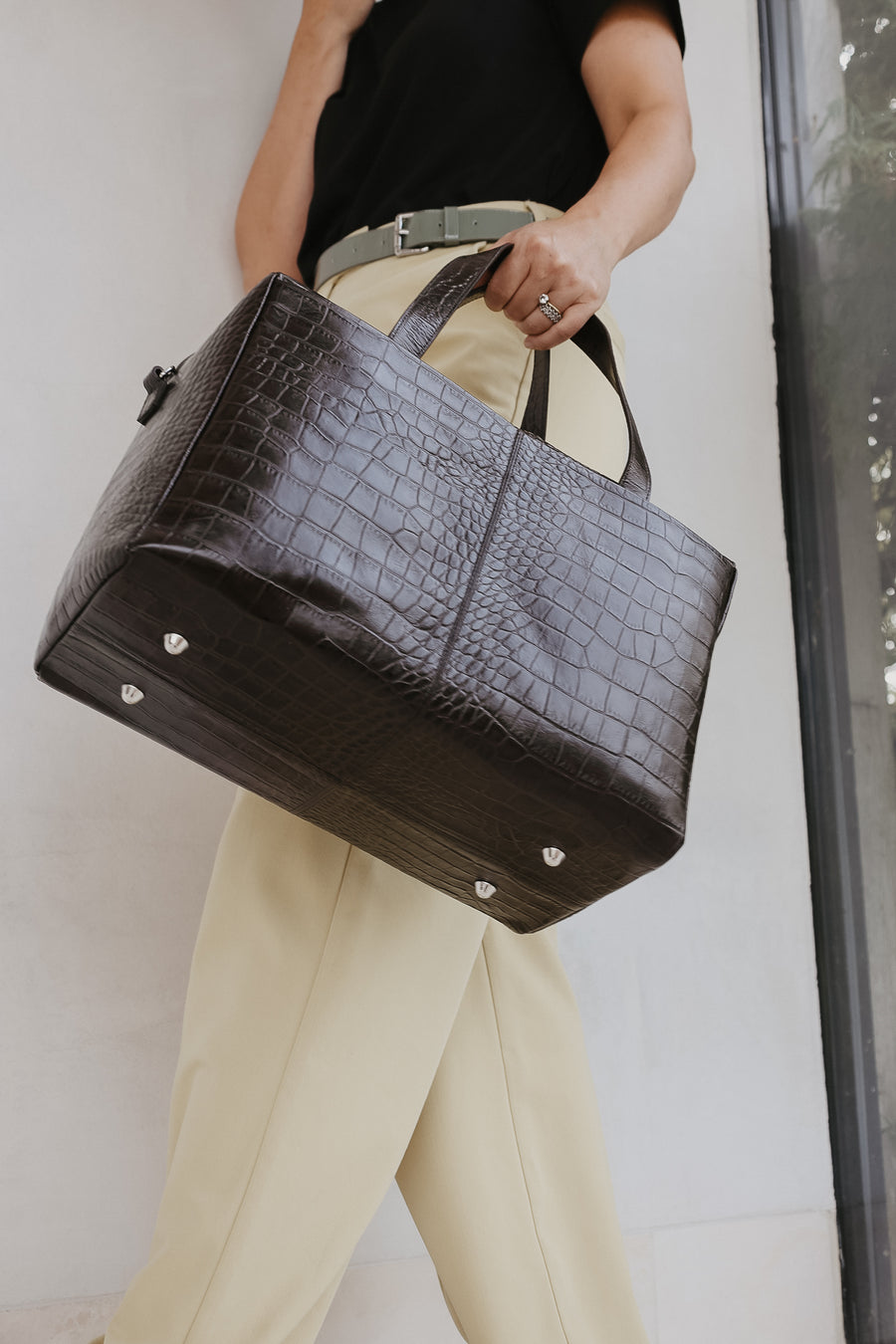 Weekender | Ebony Croco