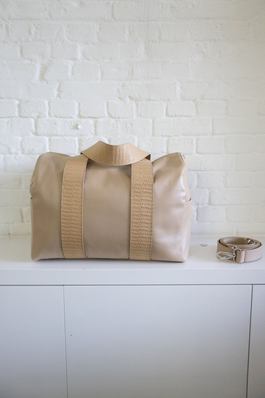 SS. Bowlingbag XL Beige Woven