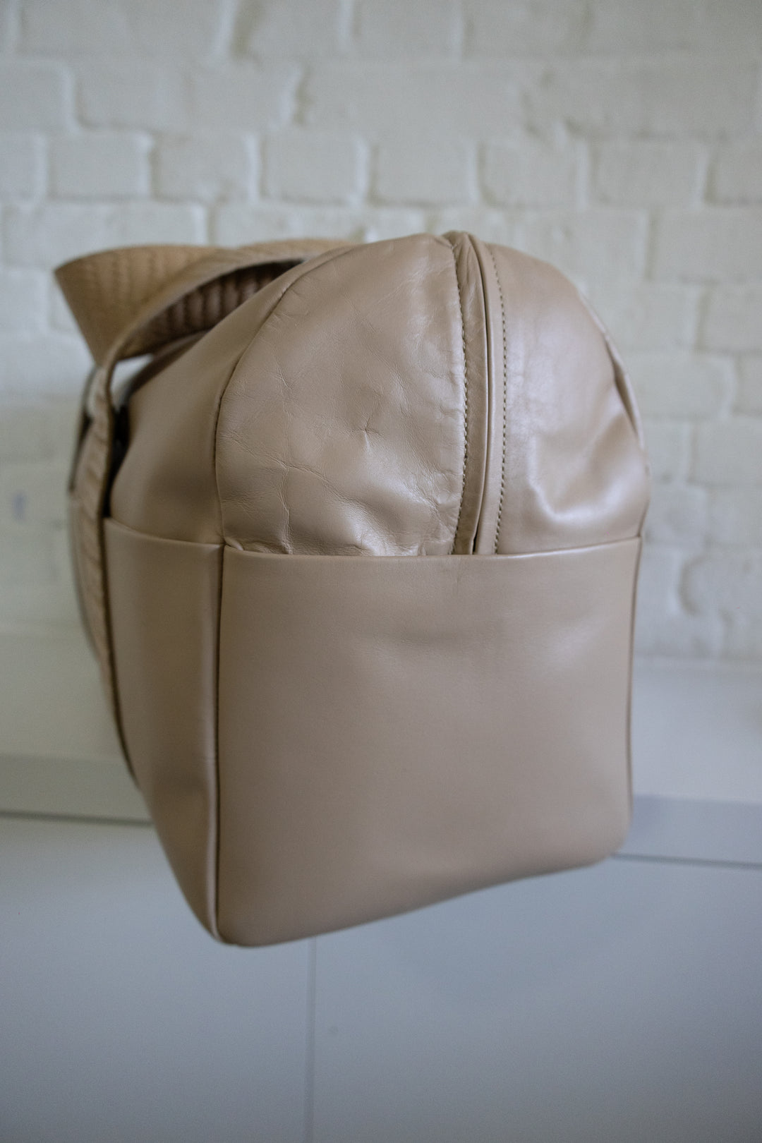 SS. Bowlingbag XL Beige Woven