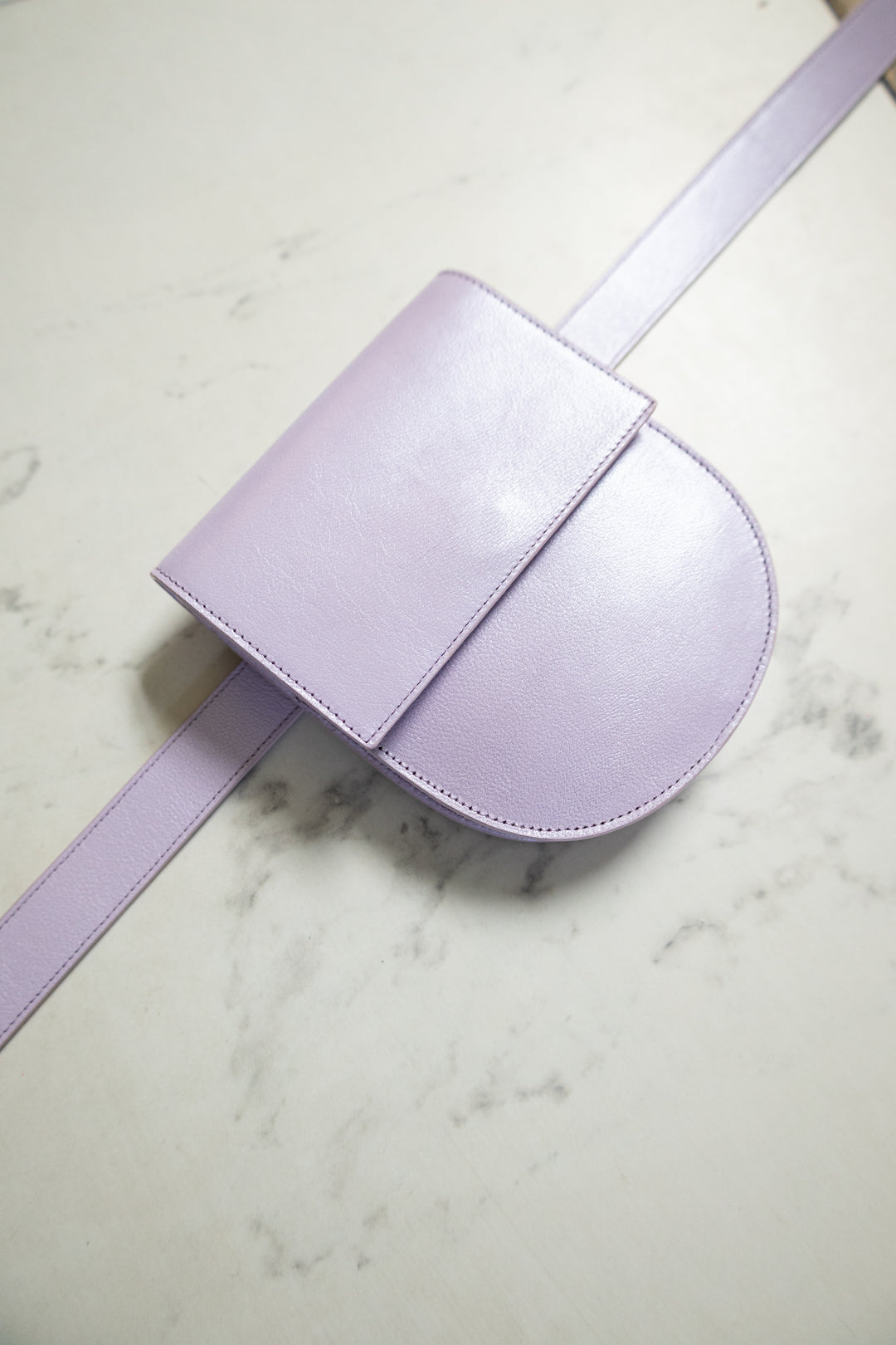 SS. Belt XL + Half Moon Lila shimmer