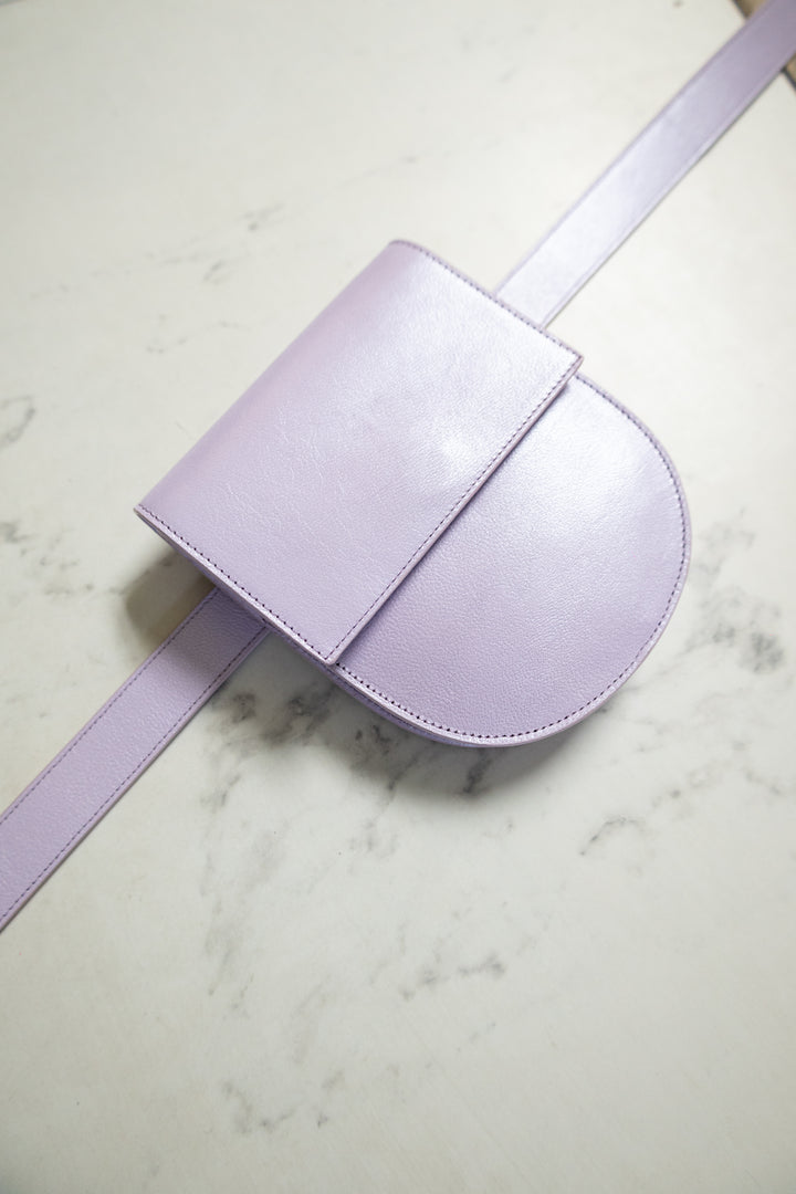 SS. Belt XL + Half Moon Lila shimmer