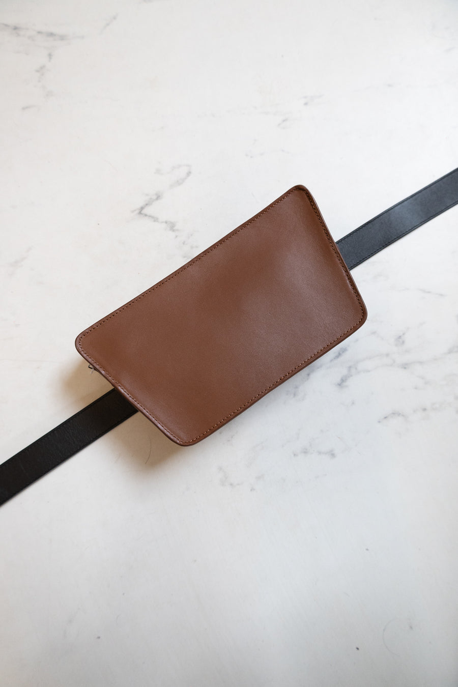 SS. Belt XL Black + Trapezium Dark Cognac